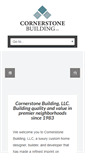 Mobile Screenshot of cornerstonerg.com